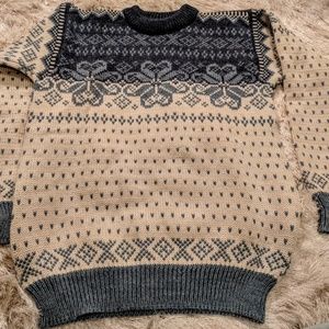 Norwegian Hand Knit Sweater